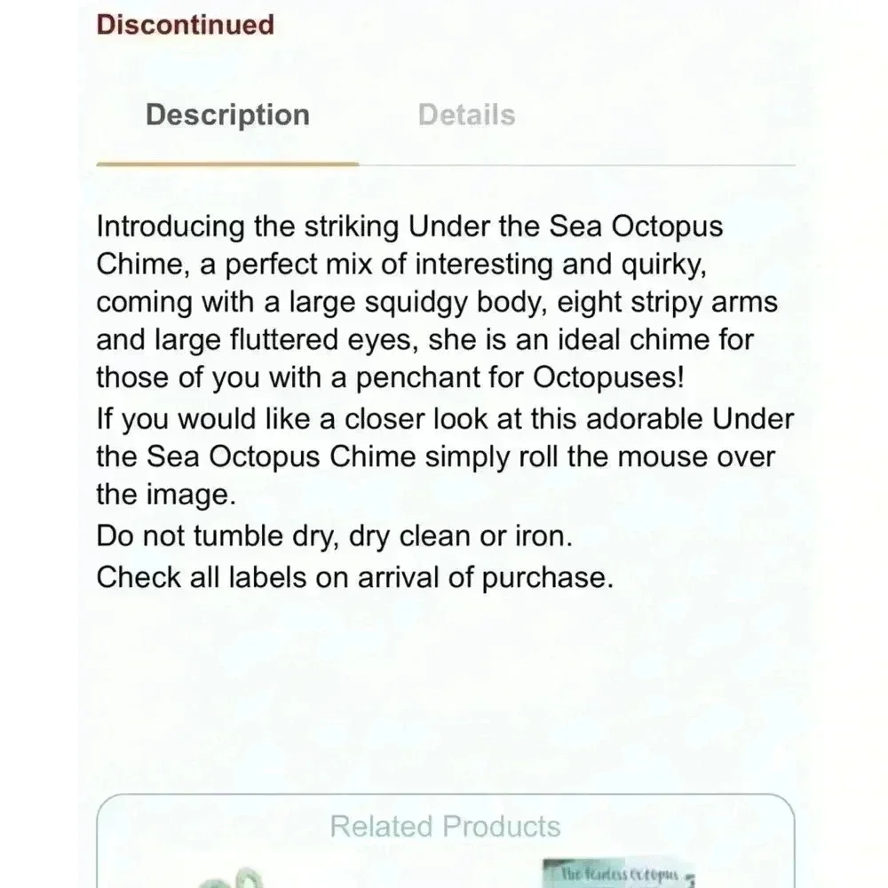 🆕New Jellycat Under The Sea
Octopus 2018 - Picture 5 of 5